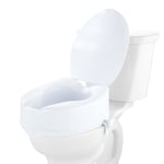 VEVOR Rehausseur de Toilette 150 mm de Haut Charge 136 kg pour Personnes Âgées