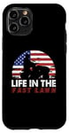 Coque pour iPhone 11 Pro Tondeuse à gazon Life In The Fast Tondeuse à gazon Racing Gardener