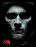 Pyramid International Sons of Anarchy (Jax Skull) -Framed Print Memorabilia 30 x 40cm, Multicolour, 30 x 40 x 1.3 cm