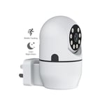 Smart Home Tuya App Mini caméra Wifi intérieure 1080P Surveillance vidéo sans fil IP Cam Protection de sécurité Plug & Play Baby Monitor, prise US