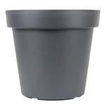 Plastkruka svart m/kant ø45 cm scan-pot