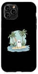 iPhone 11 Pro Funny Ghost Stand Up Paddle Halloween Lake Summer Costume Case