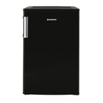 Hoover 127 Litre Freestanding Undercounter Fridge - Black