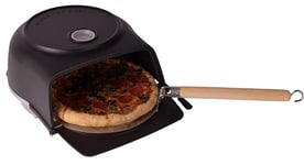 Cookinglife Four à pizza Fernus & Friends - pour cuisinière - noir mat - pour pizzas de ø 26 cm