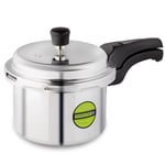 3L Pressure Cooker Lightweight Aluminium Casserole Stock Pot Kitchen Catering