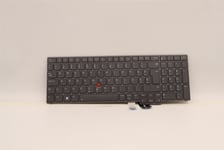 Lenovo ThinkPad P16 2 Keyboard Slovenian Grey Backlit 5N21F39340