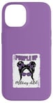 Coque pour iPhone 14 Purple Up Militaire Enfant Léopard Violet Militaire Enfants