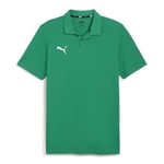 PUMA Mixte Teamgoal Casuals Polo, Vert Sport-puma Blanc, XL EU