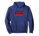 Armchair Detective Enthusiast Crime Scene Pullover Hoodie