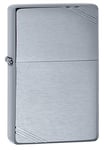 Zippo Lighter Vintage Chrome Brushed