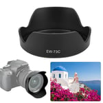 New EW-73C Camera Mount Lens Hood For EF S 10-18mm F4.5-5.6 IS Lens