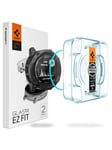 Spigen Glass tR EZ Fit 2 Pack - Garmin Instinct 2X Solar