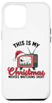 iPhone 12 Pro Max This Is My Christmas Movies Watching Holiday TV Vintage Case