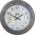 Roger Lascelles Clocks Wall Clock White Grey 50cm