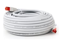 Cablexpert - Patch-Kabel - Rj-45 (Hane) Till Rj-45 (Hane) - 45 M - 6.2 Mm - S/Ftp - Cat 6A - Halogenfri, Formpressad, Hakfri, Tvinnad - Grå