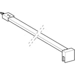 Stabiliseringsstång Contura Shower Showerama Art för Fast Duschvägg