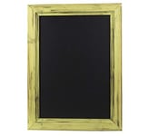 Chalkboards UK Tableaux Noirs Britannique de Cuisine Tableau Noir, Bois, Vert Sauge, 69.5 x 51.5 x 3 cm