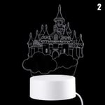 1pc 3d Led Light Night Lamp Home Decor 2