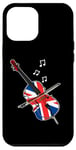 iPhone 12 Pro Max UK Flag Cello Cellist British Musician Case