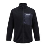 Peak Performance M Pile Zip Jacket Svart