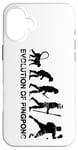 Coque pour iPhone 16 Plus Ping Pong Evolution pour les joueurs de tennis de table