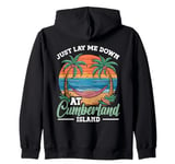 Summer Vacation Cumberland Island Beach Cumberland Island Zip Hoodie