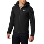 Columbia Cascade Ridge Softshell, Veste Coupe Vent Softshell Homme, Black, Taille XXL