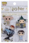 Loungefly POP! 4 Pack PIN SET: HP ANNIVERSARY - Harry Potter - 1/6 Odds for Rare