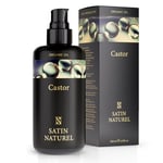 200ml Castor Oil Organic Hair Growth Oil - Natural Hair Oil & Eyelash Growth Serum - Castor Oil for Eyelashes - Castor Oil for Hair Growth - Cold Pressed Castor Oil by Satin Naturel