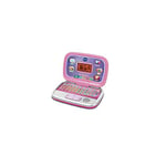 VTech - Ordi Genius Kid Rose, Ordinateur Enfant avec Écran Rétroéclairé, 20 Activités et Jeux Évolutifs, Jouet Éducatif, Cadeau Enfant de 3 Ans à 7 Ans - Contenu en Français