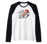 All I want for Christmas Is for you to STOP TALKING! Xmas Raglan Baseball Tee