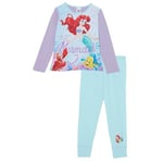 The Little Mermaid Girls Life As A Mermaid Long Pyjama Set - 7-8 Years