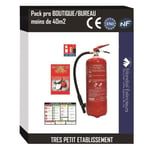 Kit sécurité incendie - Mondial Extincteur - KITTPE-40 - 6 litres - Rouge - A eau - Classe A - Utilitaire