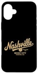 iPhone 16 Plus Nashville Tennessee Music City TN Country Music Nash Case