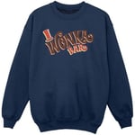 Sweat-shirt enfant Willy Wonka  Bar Logo