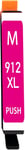 912XL Cartouches d'encre Compatibles avec HP 912 912XL (1x Magenta),pour HP Offic8012 8014 8015 8017,OfficPro 8022 8023 8024 8025