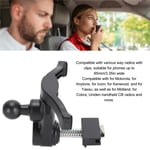 Car Handheld Radio And Mic Vent Mount Adjustable Stable Phone Air Outlet Mount F