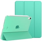 MoKo for iPad Air 6th Generation 11 Inch Case M2 2024/ iPad Air 5th Gen Case 2022/ iPad Air 4th Gen Case 2020,iPad Air 11'' Case with Translucent Hard Back Cover,iPad Air 6/5/4 Case,Gold Dust Green