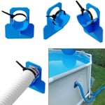 Support de tuyau de piscine pour tuyaux 30-38mm - L DAY - convient à Intex Bestway hors sol - Matériau ABS