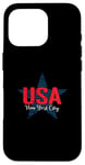 Coque pour iPhone 16 Pro États-Unis New York City Star