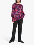 InWear Fergia Long Sleeve Blouse, Purple/Multi