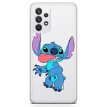 ERT GROUP Coque de téléphone Portable pour Samsung A32 4G LTE Original et sous Licence Officielle Disney Motif Stitch 012 Parfaitement adapté à la Forme du téléphone Portable, partiel imprimé