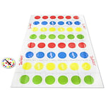 Hasbro Gaming 0 Twister Ultimate with Larger mat and More Colour Fields, Game for Families and Children Aged 6 and up, Compatible with Alexa (Exclusive to Amazon), Single, Multi