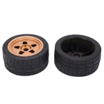 2pcs 17mm Hex RC Wheels And Tires 5 Spoke Tires And Rims For ZD Racing 1/7 PA