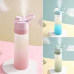 Flower Tea Drinkware Spray Water Bottles 650ML Bounce Kettles  Outdoors