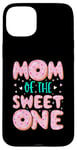 Coque pour iPhone 15 Plus Mom of The Sweet One 1st Birthday Family Matching Donut gift