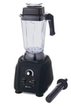 HENDI Blender sans BPA, Mixeur à haute puissance, Manuel, avec pichet de 2,5L, résiste aux températures de -40°C à 90°C, Smoothie-Cocktails-Desserts, 230V, 1680W, 270x250x(H)550mm, Sans BPA