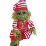 Grinchen Reborn Baby Grinch Gosedjur Present Jul Plyschdocka