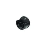 Support encastré pour barre à rideau GoodHome 19 mm Araxos noir