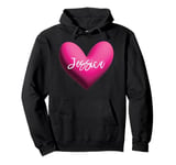 Jessica Pink Name Heart Love Woman Girl Friend Jess Jessi Pullover Hoodie